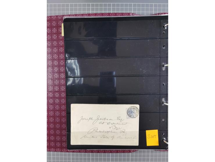 1900, Victoria Rex Imperator issues, impressive mint never hinged/unused and used collection with over 100 covers, highly spe