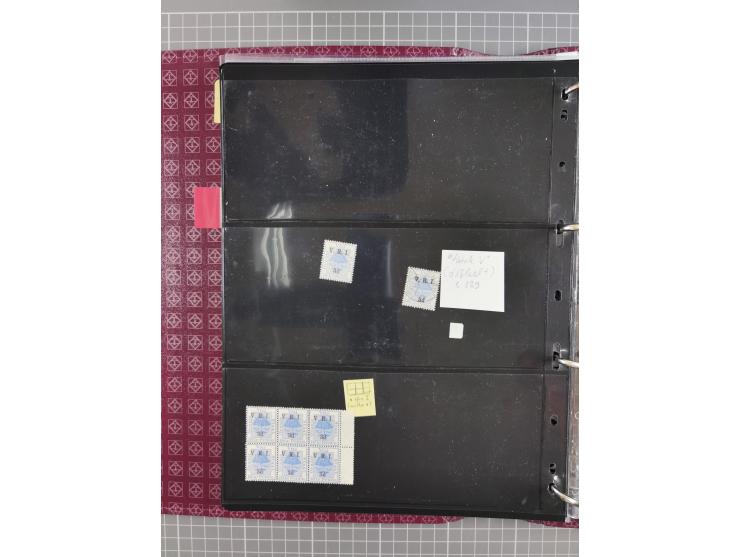 1900, Victoria Rex Imperator issues, impressive mint never hinged/unused and used collection with over 100 covers, highly spe