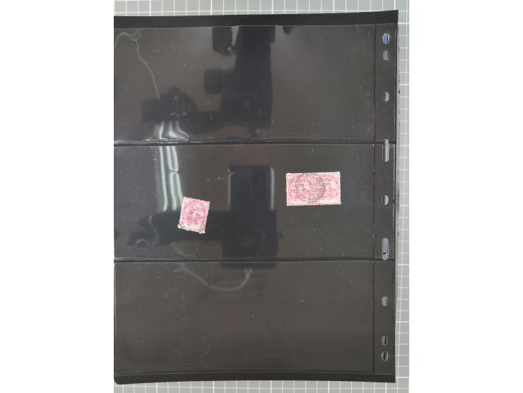 1900/02, First Crown Colony Issues, large mint never hinged/unused and used collection with circa 60 covers, highly specializ