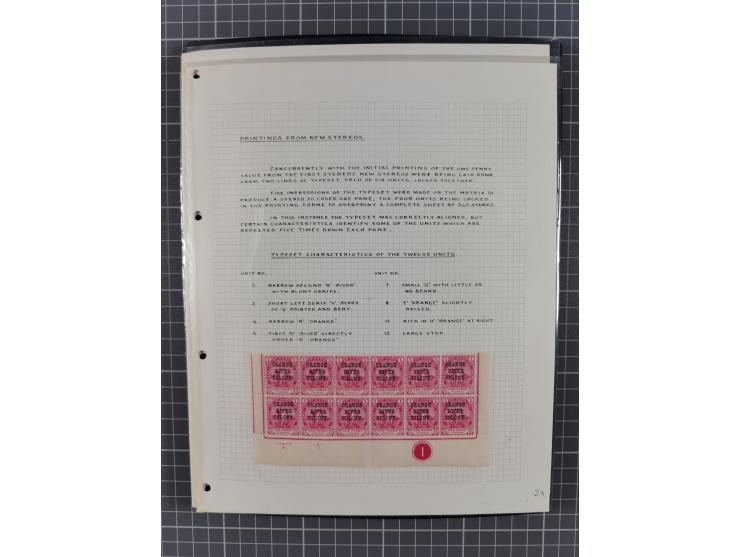 1900/02, First Crown Colony Issues, large mint never hinged/unused and used collection with circa 60 covers, highly specializ