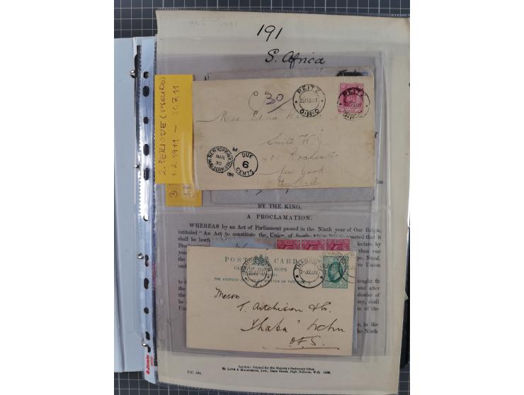1868/1902 (ca.), large mint never hinged/unused and used balance collection with plenty of covers and postal stationery cards
