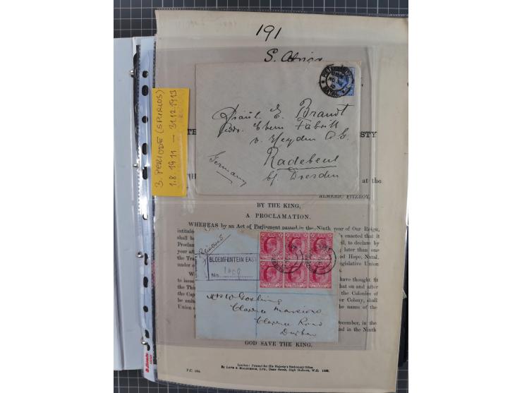 1868/1902 (ca.), large mint never hinged/unused and used balance collection with plenty of covers and postal stationery cards