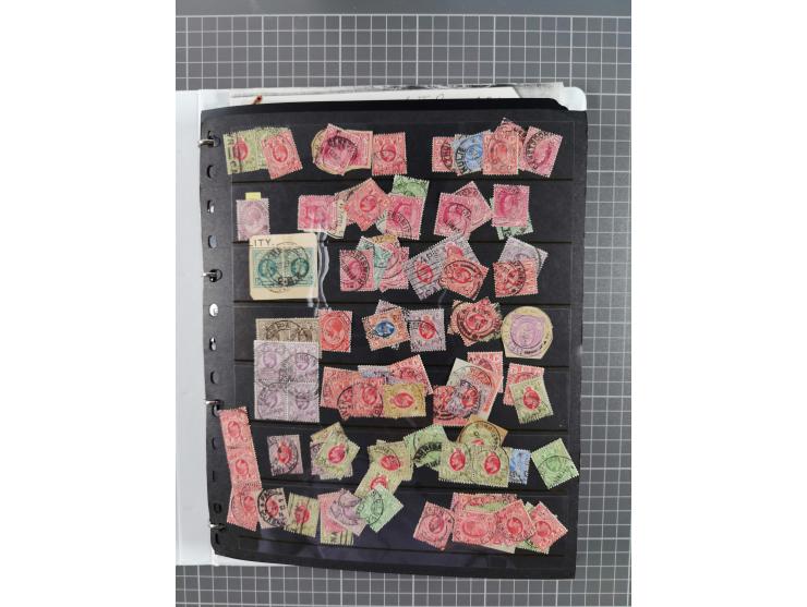 1868/1902 (ca.), large mint never hinged/unused and used balance collection with plenty of covers and postal stationery cards