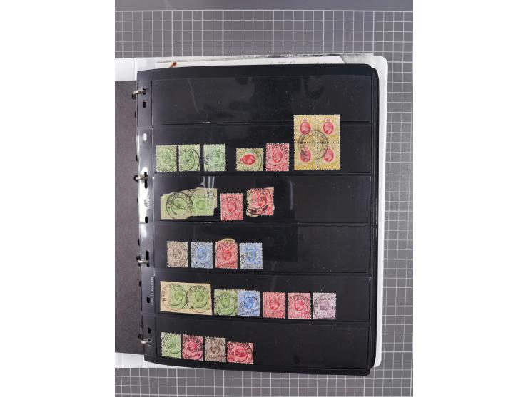 1868/1902 (ca.), large mint never hinged/unused and used balance collection with plenty of covers and postal stationery cards