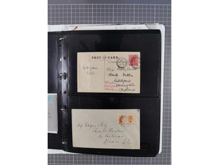 1868/1902 (ca.), large mint never hinged/unused and used balance collection with plenty of covers and postal stationery cards