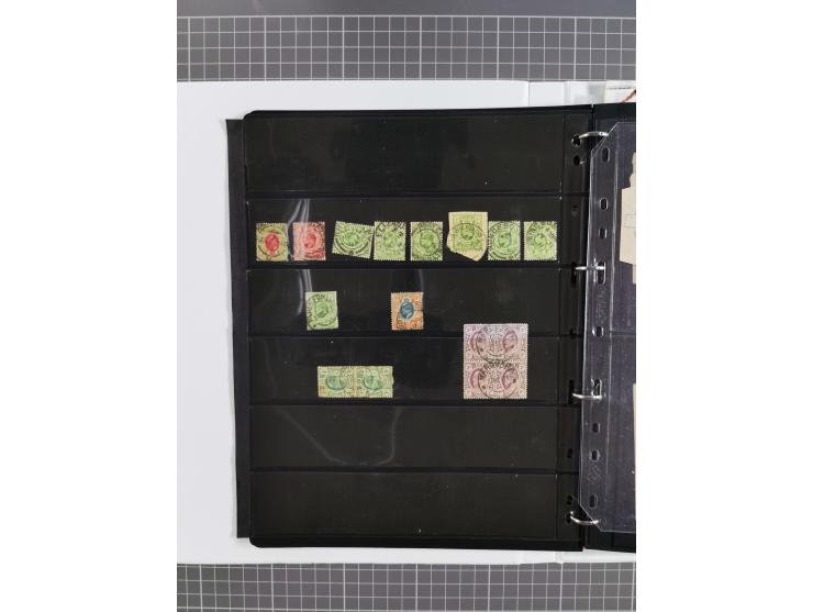 1868/1902 (ca.), large mint never hinged/unused and used balance collection with plenty of covers and postal stationery cards