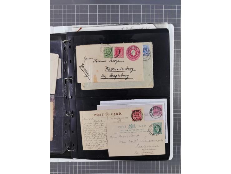 1868/1902 (ca.), large mint never hinged/unused and used balance collection with plenty of covers and postal stationery cards