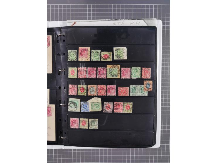 1868/1902 (ca.), large mint never hinged/unused and used balance collection with plenty of covers and postal stationery cards