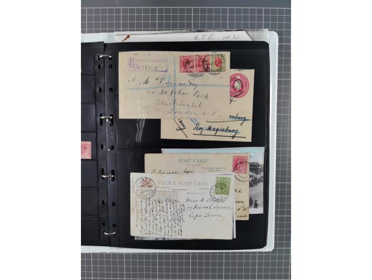 1868/1902 (ca.), large mint never hinged/unused and used balance collection with plenty of covers and postal stationery cards