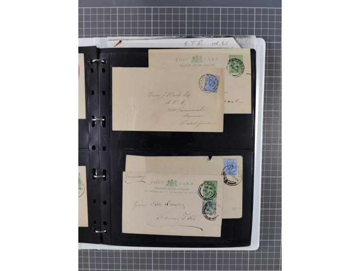 1868/1902 (ca.), large mint never hinged/unused and used balance collection with plenty of covers and postal stationery cards