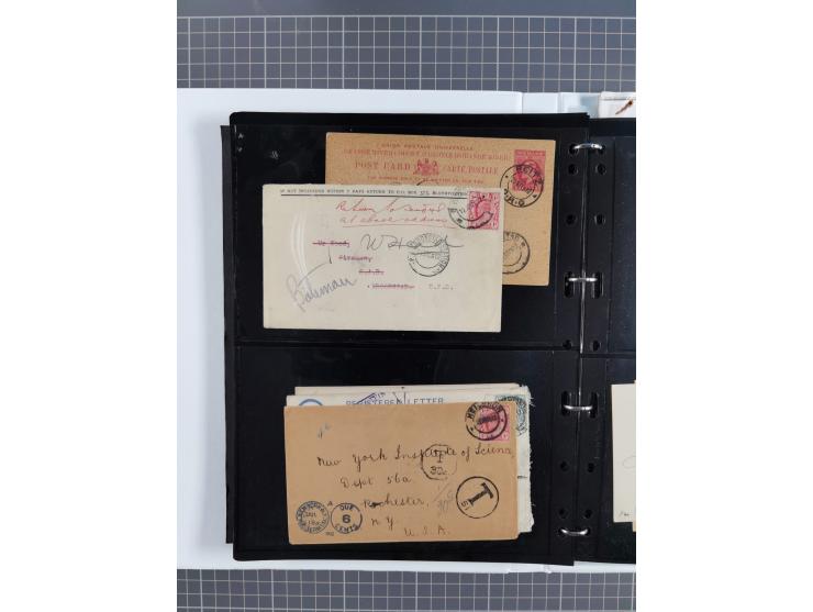 1868/1902 (ca.), large mint never hinged/unused and used balance collection with plenty of covers and postal stationery cards