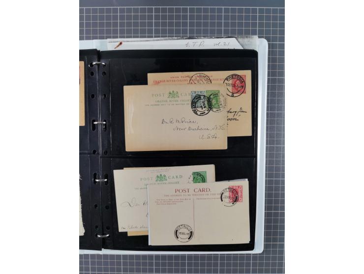 1868/1902 (ca.), large mint never hinged/unused and used balance collection with plenty of covers and postal stationery cards