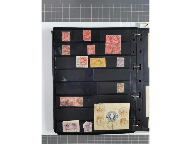 1868/1902 (ca.), large mint never hinged/unused and used balance collection with plenty of covers and postal stationery cards