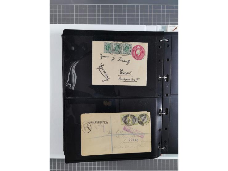 1868/1902 (ca.), large mint never hinged/unused and used balance collection with plenty of covers and postal stationery cards