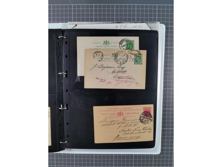 1868/1902 (ca.), large mint never hinged/unused and used balance collection with plenty of covers and postal stationery cards