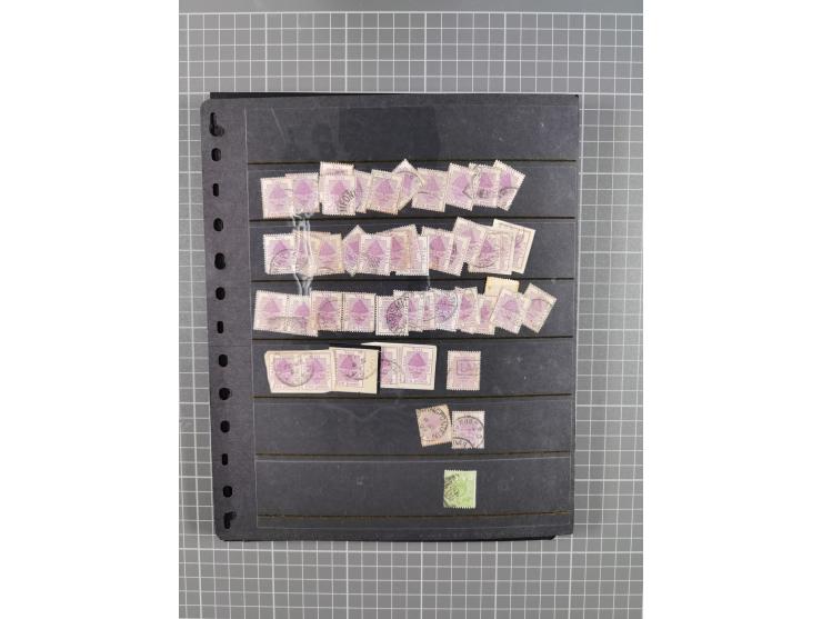 1868/1902 (ca.), large mint never hinged/unused and used balance collection with plenty of covers and postal stationery cards