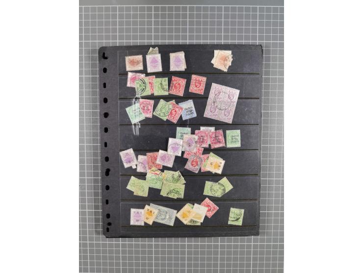 1868/1902 (ca.), large mint never hinged/unused and used balance collection with plenty of covers and postal stationery cards