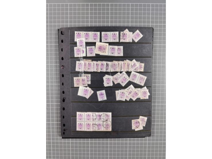 1868/1902 (ca.), large mint never hinged/unused and used balance collection with plenty of covers and postal stationery cards