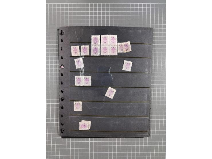 1868/1902 (ca.), large mint never hinged/unused and used balance collection with plenty of covers and postal stationery cards