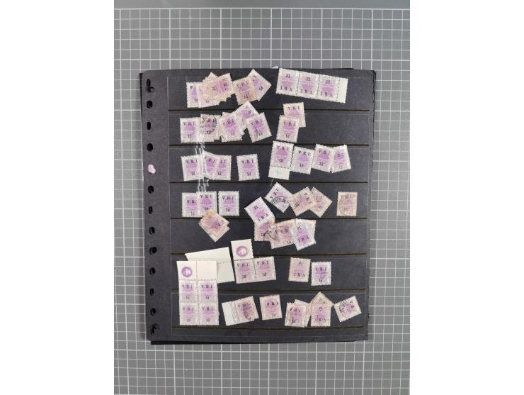 1868/1902 (ca.), large mint never hinged/unused and used balance collection with plenty of covers and postal stationery cards