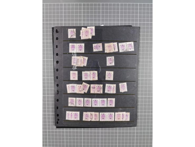 1868/1902 (ca.), large mint never hinged/unused and used balance collection with plenty of covers and postal stationery cards