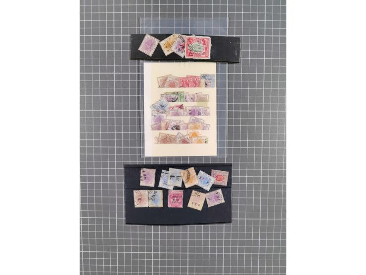 1868/1902 (ca.), large mint never hinged/unused and used balance collection with plenty of covers and postal stationery cards