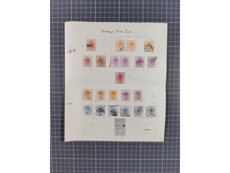 1868/1902 (ca.), large mint never hinged/unused and used balance collection with plenty of covers and postal stationery cards