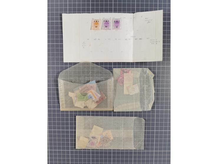 1868/1902 (ca.), large mint never hinged/unused and used balance collection with plenty of covers and postal stationery cards