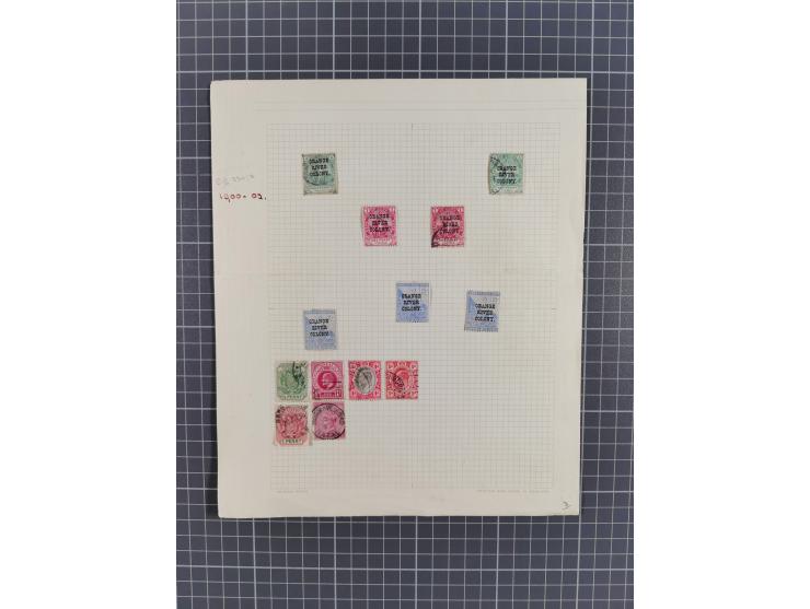 1868/1902 (ca.), large mint never hinged/unused and used balance collection with plenty of covers and postal stationery cards