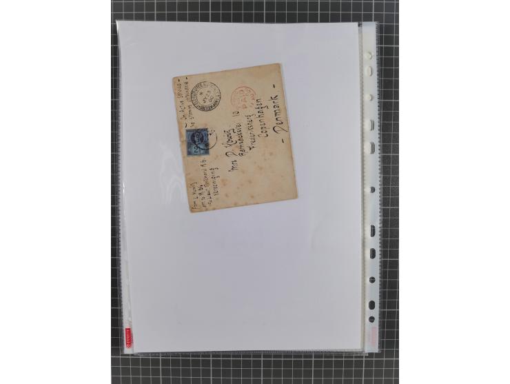 1868/1902 (ca.), large mint never hinged/unused and used balance collection with plenty of covers and postal stationery cards