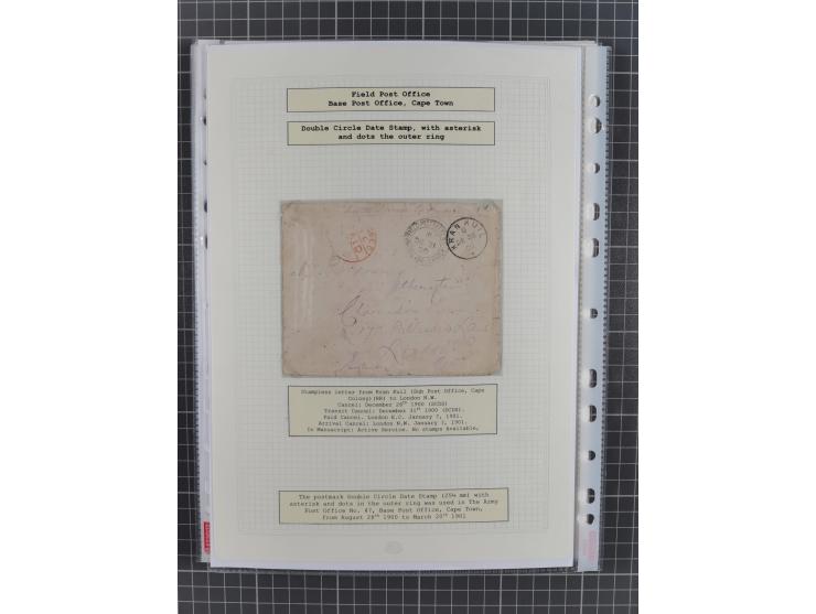 1868/1902 (ca.), large mint never hinged/unused and used balance collection with plenty of covers and postal stationery cards