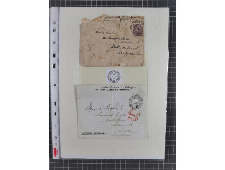 1868/1902 (ca.), large mint never hinged/unused and used balance collection with plenty of covers and postal stationery cards