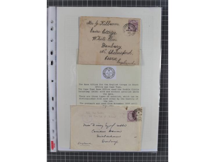 1868/1902 (ca.), large mint never hinged/unused and used balance collection with plenty of covers and postal stationery cards