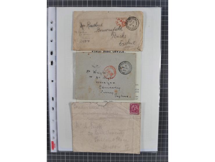 1868/1902 (ca.), large mint never hinged/unused and used balance collection with plenty of covers and postal stationery cards