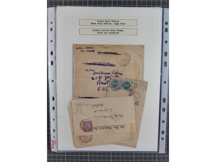 1868/1902 (ca.), large mint never hinged/unused and used balance collection with plenty of covers and postal stationery cards