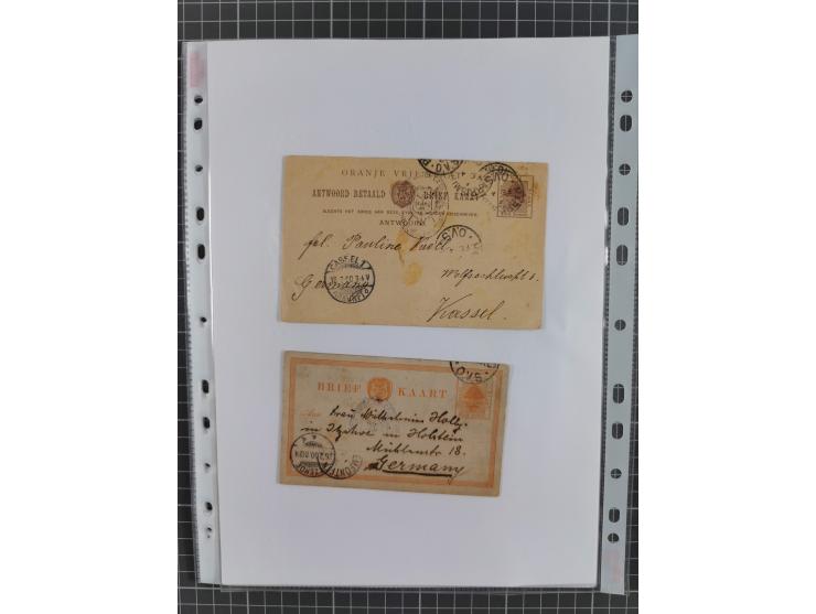 1868/1902 (ca.), large mint never hinged/unused and used balance collection with plenty of covers and postal stationery cards