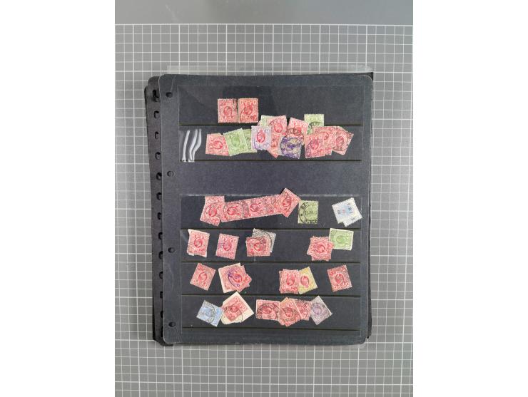 1868/1902 (ca.), large mint never hinged/unused and used balance collection with plenty of covers and postal stationery cards