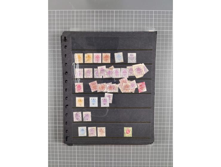 1868/1902 (ca.), large mint never hinged/unused and used balance collection with plenty of covers and postal stationery cards