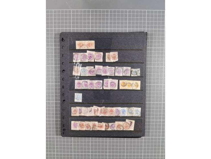 1868/1902 (ca.), large mint never hinged/unused and used balance collection with plenty of covers and postal stationery cards