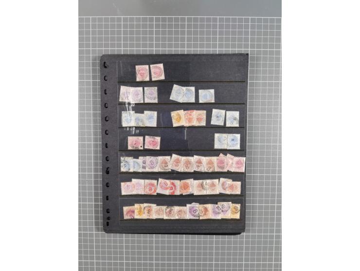 1868/1902 (ca.), large mint never hinged/unused and used balance collection with plenty of covers and postal stationery cards