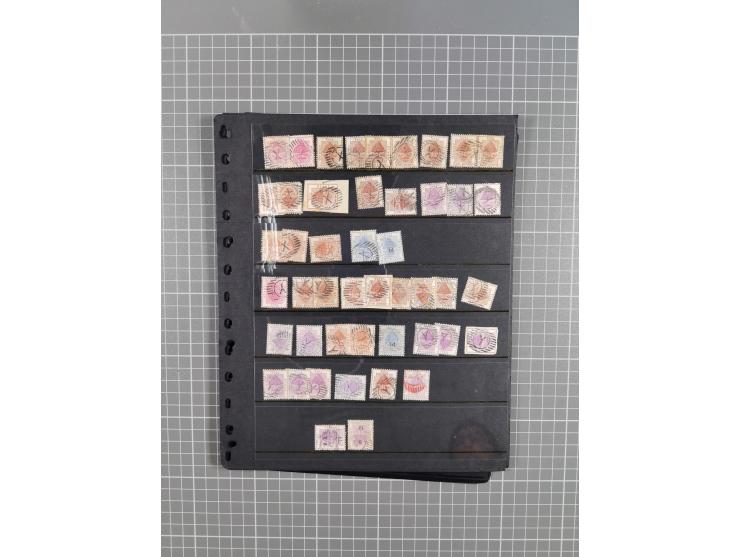 1868/1902 (ca.), large mint never hinged/unused and used balance collection with plenty of covers and postal stationery cards