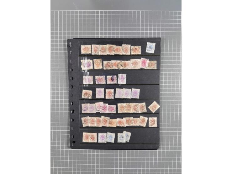 1868/1902 (ca.), large mint never hinged/unused and used balance collection with plenty of covers and postal stationery cards