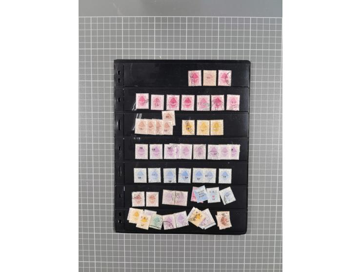 1868/1902 (ca.), large mint never hinged/unused and used balance collection with plenty of covers and postal stationery cards