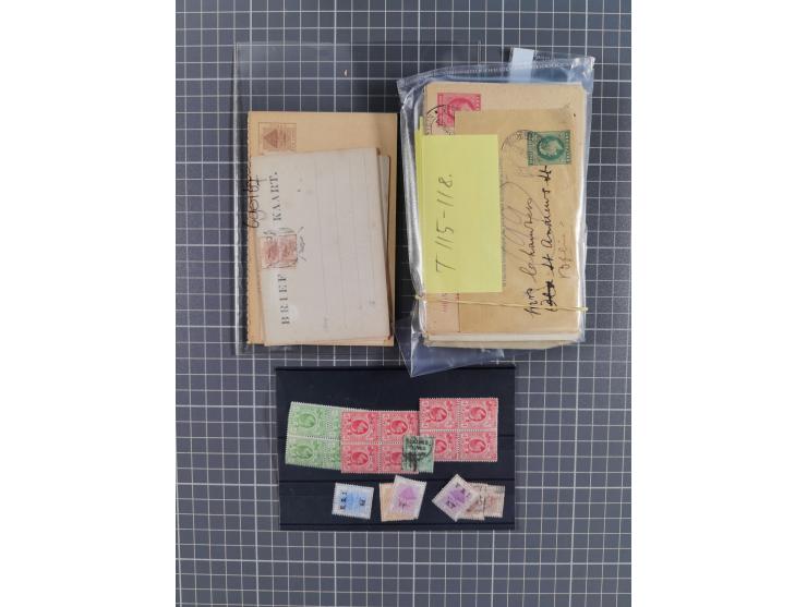 1868/1902 (ca.), large mint never hinged/unused and used balance collection with plenty of covers and postal stationery cards