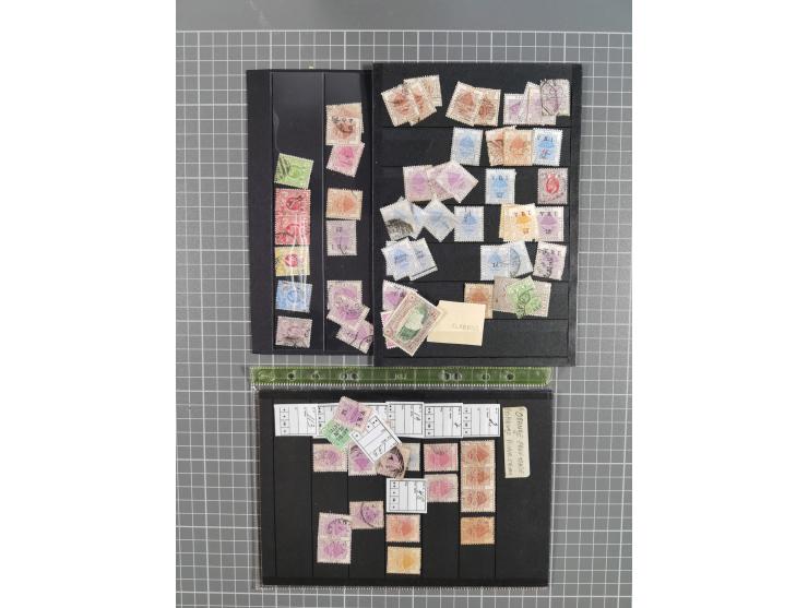 1868/1902 (ca.), large mint never hinged/unused and used balance collection with plenty of covers and postal stationery cards