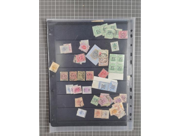 1868/1902 (ca.), large mint never hinged/unused and used balance collection with plenty of covers and postal stationery cards