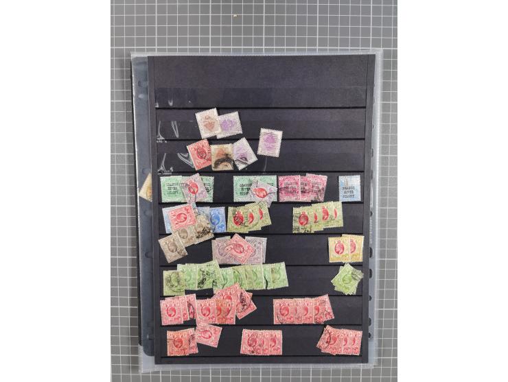 1868/1902 (ca.), large mint never hinged/unused and used balance collection with plenty of covers and postal stationery cards