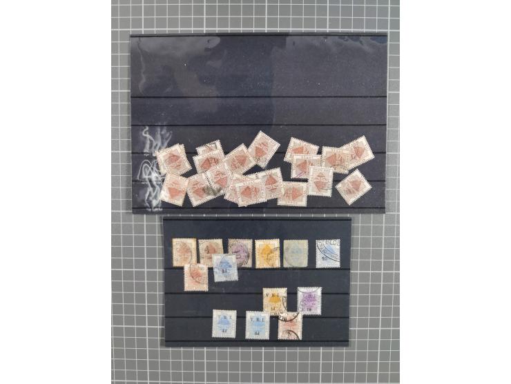 1868/1902 (ca.), large mint never hinged/unused and used balance collection with plenty of covers and postal stationery cards