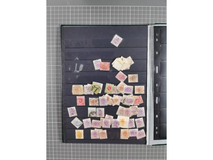 1868/1902 (ca.), large mint never hinged/unused and used balance collection with plenty of covers and postal stationery cards