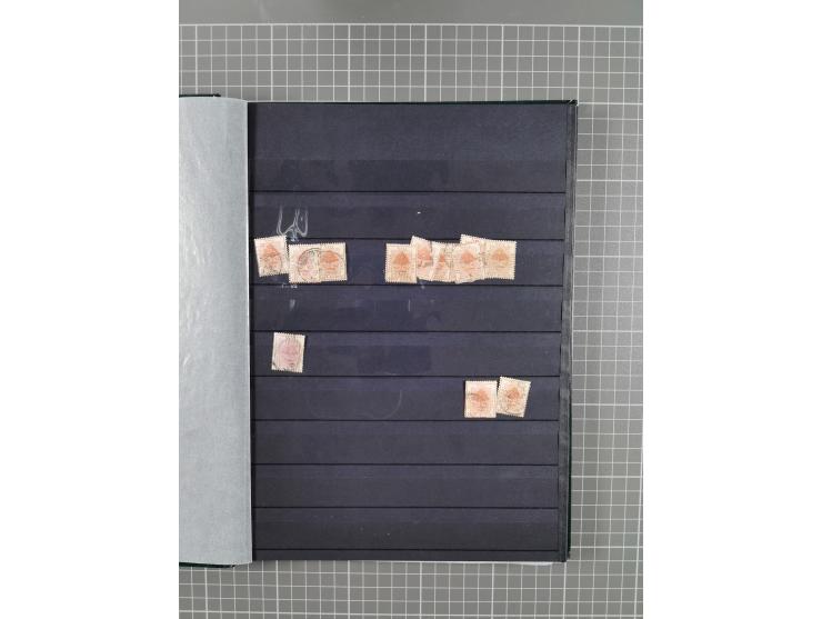 1868/1902 (ca.), large mint never hinged/unused and used balance collection with plenty of covers and postal stationery cards